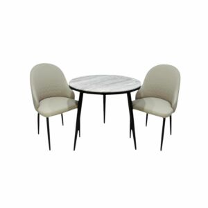 طقم طاولة مرتفعة وكرسيين نيزولا