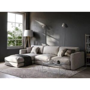 كنب زاوية فلونز - بيج