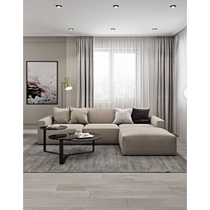 كنبة زاوية لارين - بيج