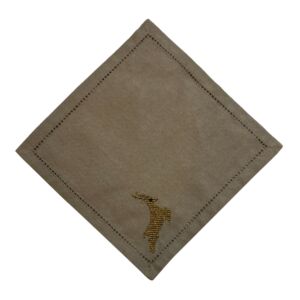 منديل سفرة ستاج - بني وذهبي