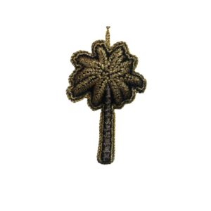 زينة شجرة نخيل - اسود ومتعدد الالولن