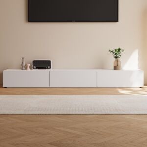 طاولة تلفزيون أوليفيا 200 سم - اوف وايت