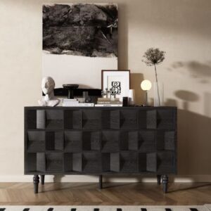 طاولة بوفيه ريا - اسود