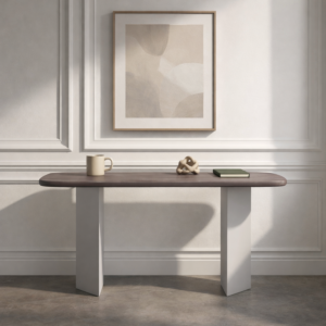 كونسول من مجموعة مارثا - بني ورمادي