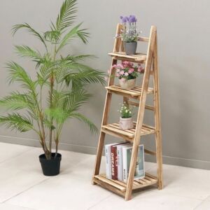 وحدة رفوف خشب قابلة للطي 115X35 سم
