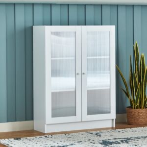 وحدة تخزين بـ 3 رفوف وبابين أكريليك فرانكفورت