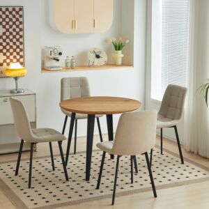 طقم طاولة طعام مستدير 4 مقاعد أوربان نكسا