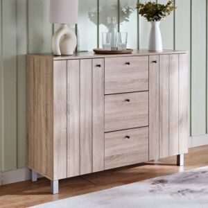 وحدة جانبية بابين و3 أدراج من إدموند