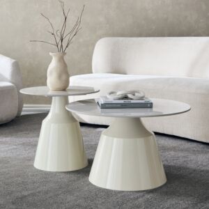 طاولة قهوة بولاريس قطعتين