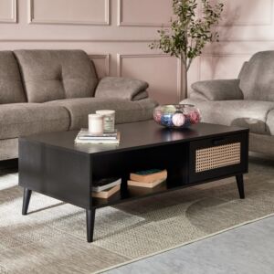 طاولة قهوة روطان نورديك