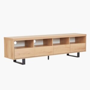 طاولة تلفزيون للأجهزة حتى 75 بوصة من إندوس