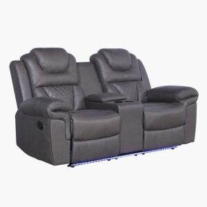 كنبة استرخاء ثنائية مع حامل اكواب مارت من ميراندا