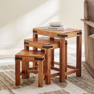 طقم طاولات متداخلة 3 قطع من هالو