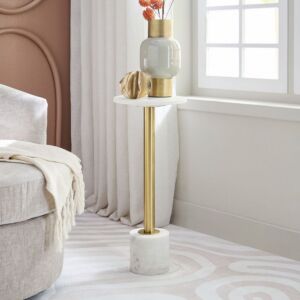 طاولة جانبية بسطح رخام شوتو