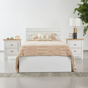 سرير توين بمساحة تخزين هيدروليك من فرانكفورت - 120x200 سم