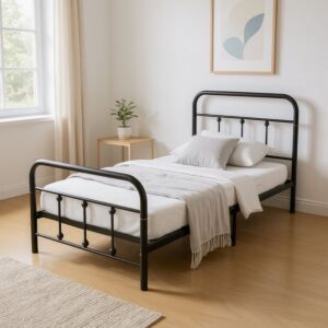 سرير فردي معدني موڤو أركاديا 90x200 سم