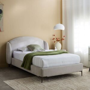 سرير توين منجّد دونا من مارويل - 120x200 سم