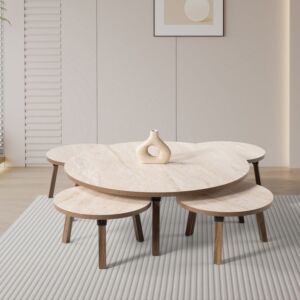 طقم طاولة قهوة 5 قطع هيتاي