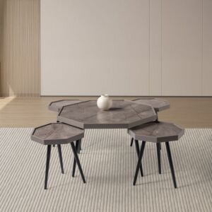 طقم طاولة قهوة 5 قطع فريدليا