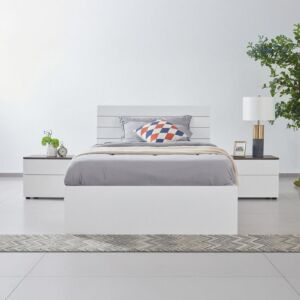 سرير فردي مع أدراج فرانكفورت 120x200 سم