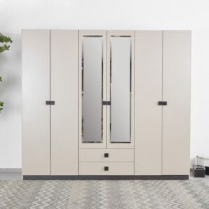 دولاب ملابس 6 أبواب ودرجين أوريون راي