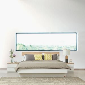 طقم غرفة نوم كينغ 5 قطع ميلان 180x200 سم