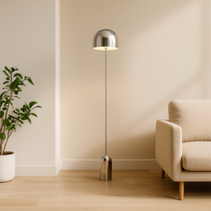 ابجورة ارضية كروم قبة معدن