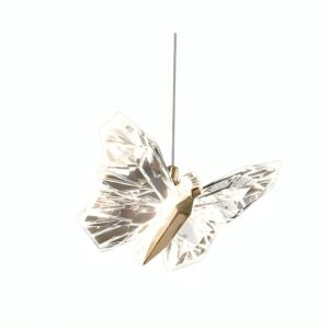 إنارة معلقة فراشة صغيرة - ذهبي