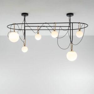 إنارة معلقة كرادل 169 سم - أسود