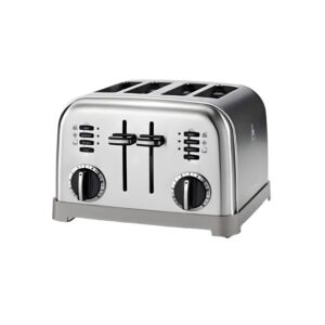 محمصة خبز لأربع شرائح - 1500 واط - فضي