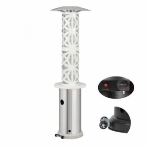 دفاية غاز جي في سي برو - ابيض