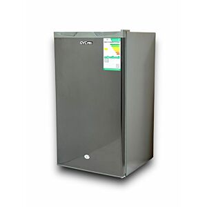 ثلاجة باب واحد جي في سي برو 86 لتر - فضي