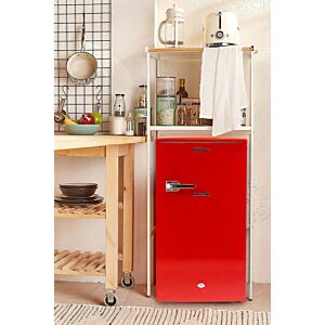 ثلاجة كلاسك جي في سي برو 86 لتر - احمر