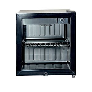 ثلاجة باب واحد زجاج جستنغ هاوس 48 لتر - اسود