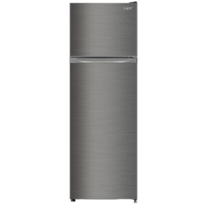 ثلاجة سوبر كلاسيك بباب مزدوج مع فريزر 168 لتر - فضي