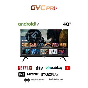 شاشة جي في سي برو 40 بوصة سمارت مع رسيفر