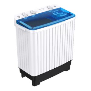 غسالة حوضين جنرال ستار 7 كيلو - ابيض