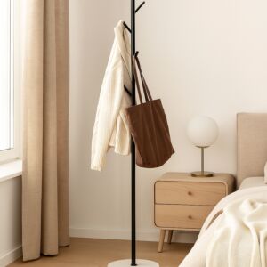 علاقة ملابس أرضية سيلا - أسود