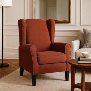 كرسي مفرد انتيكا - برتقالي