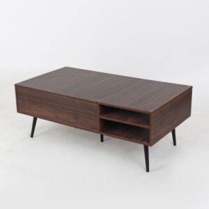 طاولة قهوة متعددة الإستخدامات - بني غامق