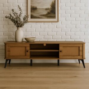 طاولة تلفزيون 180 سم شيراز - بني