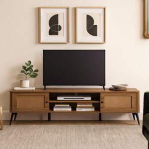 طاولة تلفزيون 200 سم شيراز - بني