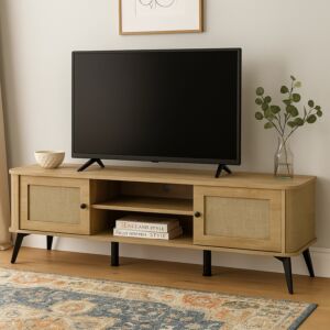 طاولة تلفزيون 160 سم شيراز - بيج