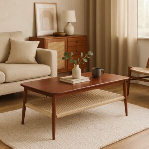 طاولة قهوة تايلا - بني