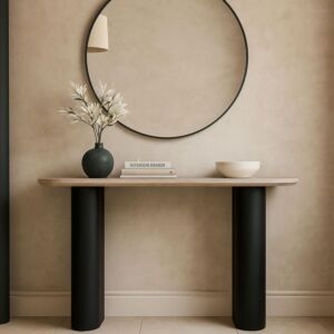 كونسول تيرفو - بيج واسود خشبي