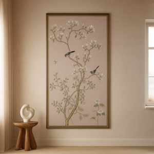 لوحة جدارية الورود - 200×100 سم