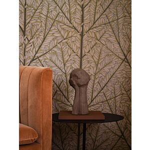 ورق جدران فيفيان - وردي وبني