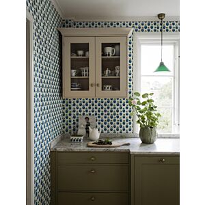 ورق جدران سكاندينافيان ديزاينرز ثري - ازرق فاتح