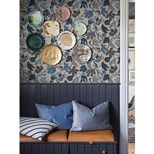 ورق جدران سويدش ديزاينرز - ازرق غامق