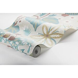 ورق جدران المصممون السويديون شاولا - اخضر ومتعدد الالوان